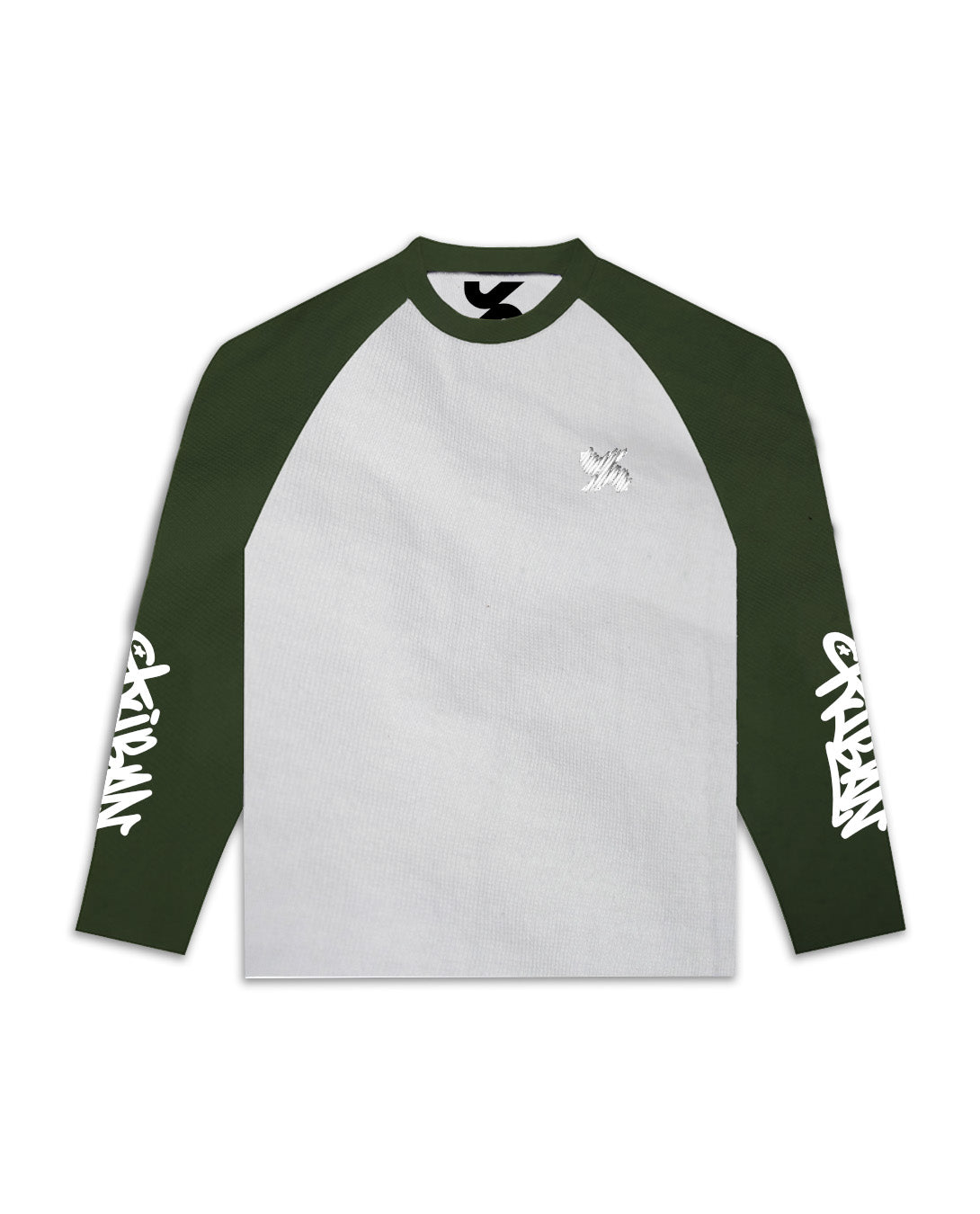 RAGLAN T Olive Green