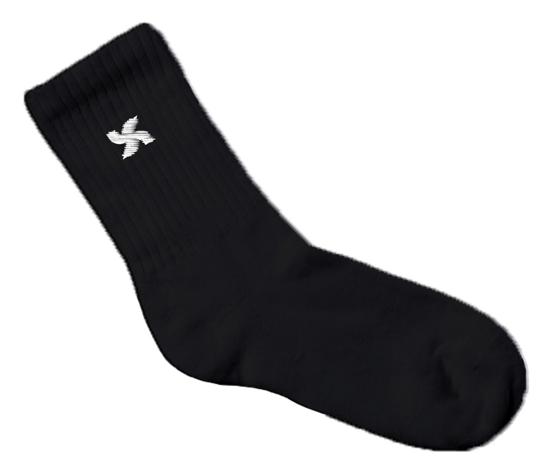 Kiban Black Socks